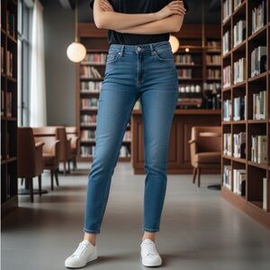 Edwin Women's Bree Slim Skinny Denim Jean Pant, Blue Enigmatic, Size‎ 26, NWT